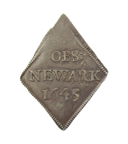 Charles I 1645 Newark Ninepence - GVF