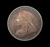 Victoria 1893 Proof Sixpence - nFDC