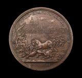 1721 Prince James III The Only Safeguard 50mm Medal - By Hamerani