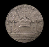 1937 George IV Coronation 35mm Silvered Medal - By The Mint