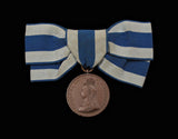 1897 Victoria Diamond Jubilee Bronze Medal On Ribbon By Emptmeyer - Cased