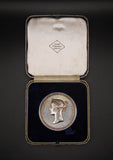 1965 Victoria Young Head 55mm Silver Presentation Medal - By Wyon / Pinches