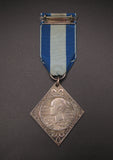 1897 Victoria Diamond Jubilee Silver Medal On Ribbon - Mayor’s & Provost’s Issue