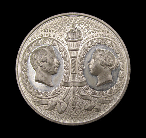 1858 Marriage Of Victoria & Frederick 42mm WM Medal