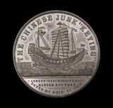 1848 Voyage Of The Junk Keying 45mm Medal - By Halliday