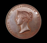 1842 Foundation Stone of The Royal Exchange 45mm Medal - By Wyon