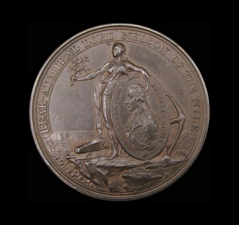 1798 Battle Of The Nile Davison's 48mm Medal - By Kuchler