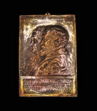 1906 Charles Edward & Maria Lucinda Jones 50th Wedding Anniversary Plaque - By Bowcher