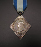 1897 Victoria Diamond Jubilee Silver Medal On Ribbon - Mayor’s & Provost’s Issue