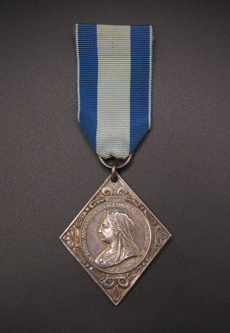 1897 Victoria Diamond Jubilee Silver Medal On Ribbon - Mayor’s & Provost’s Issue