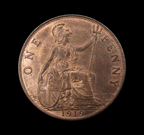 George V 1919 Penny - UNC