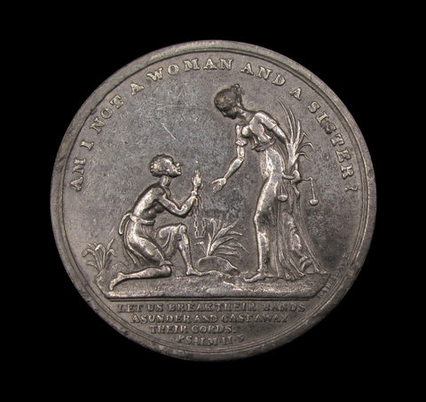 1834 Abolition Of Slavery 'Am I Not A Woman' 41mm Medal - By Halliday