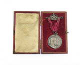 1902 Edward VII Coronation Mowbray South Africa 32mm Silver Medal