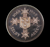 1969 Selby Abbey 900th Anniversary 38mm Silver Medal - Cased