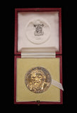 1913 Royal Philatelic Society 44mm Silver Crawford Medal - Cased