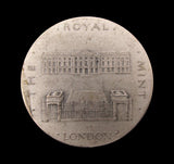 1924 British Empire Exhibition Royal Mint 36mm Silver Medal