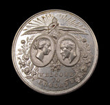 1855 Napoleon III Visit To London 41mm Medal - By Pinches