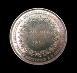 1845 Royal Agricultural Improvement Society of Ireland 45mm Silver Medal