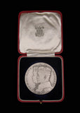 1935 George V Silver Jubilee Royal Mint 57mm Silver Medal - Cased