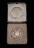 1927 Worshipful Company Of Stationers 57mm Silver Medal - By Wyon