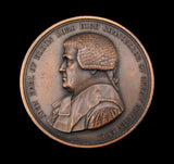 1827 Earl of Eldon Lord Chancellor 48mm Medal - By Voigt