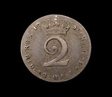 George III 1786 Maundy Twopence - VF
