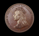 1887 Golden Jubilee Glorious Reign 38mm Medal - By Wyon