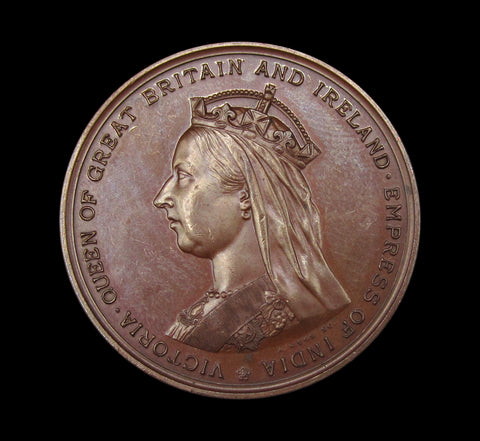 1887 Golden Jubilee Glorious Reign 38mm Medal - By Wyon