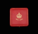 1935 George V Silver Jubilee Royal Mint 57mm Silver Medal - Cased