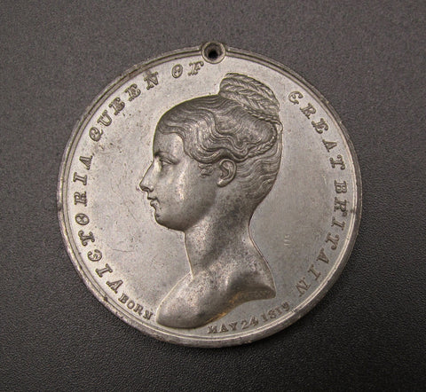 1838 Queen Victoria Coronation 45mm Medal - By Halliday