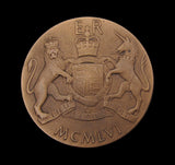 1956 Royal Visit to Nigeria 39mm Medal - By Gillick