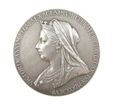 1897 Victoria Diamond Jubilee 56mm Silver Medal - Cased