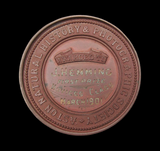 1901 Aston Natural History & Photographic Society 44mm Medal