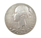 1897 Victoria Diamond Jubilee 56mm Silver Medal - Cased