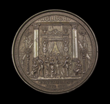 1896 Holborn Restaurant 67mm Bronze Presentation Medal