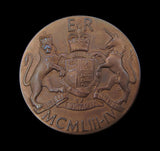 1953-1954 Royal Visit to Australia 38mm Medal - By Gillick