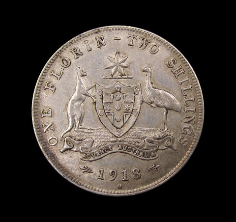 Australia 1918 M George V Florin - NEF