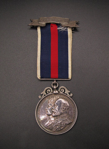 1902 Edward VII Coronation 39mm Silver Medal - By Carter