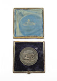 1882 North East Coast Exhibition 51mm Silver Medal - Cased