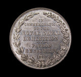 1891 London Royal Naval Exhibition 38mm WM Medal