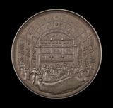1896 Holborn Restaurant 67mm Bronze Presentation Medal