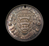 1919-1922 Hull Education Committee 39mm Silver Medal Pair