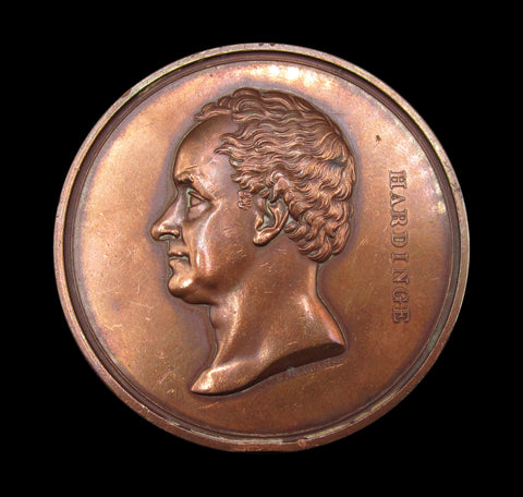 1846 Henry Hardinge Treaty Of Lahore 58mm Medal - By Adams