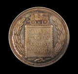 1976 Stampex Trophy Contest Award 55mm Silver Medal - Victoria Young Head