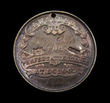 1919-1922 Hull Education Committee 39mm Silver Medal Pair