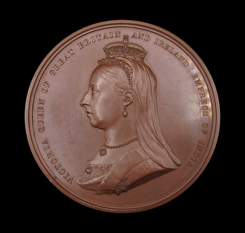1881 International Medical Congress London 77mm Cased Medal - By Wyon