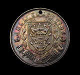 1919-1922 Hull Education Committee 39mm Silver Medal Pair