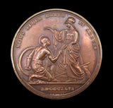 1846 Henry Hardinge Treaty Of Lahore 58mm Medal - By Adams