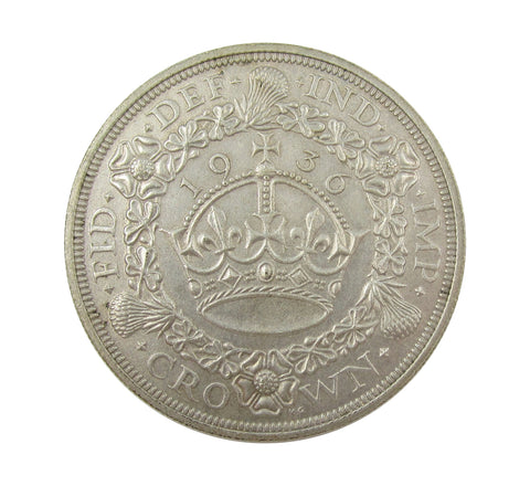 George V 1936 Wreath Crown - EF