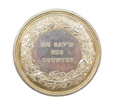 1813 Dudley Pitt Club 50mm Silver Medal - By Wyon